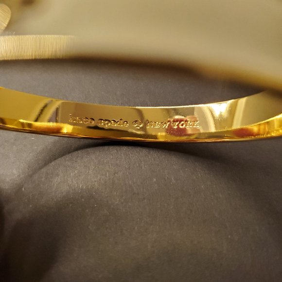 Kate Space Ace of Spades Bangle Bracelet NWOT - Picture 4 of 5